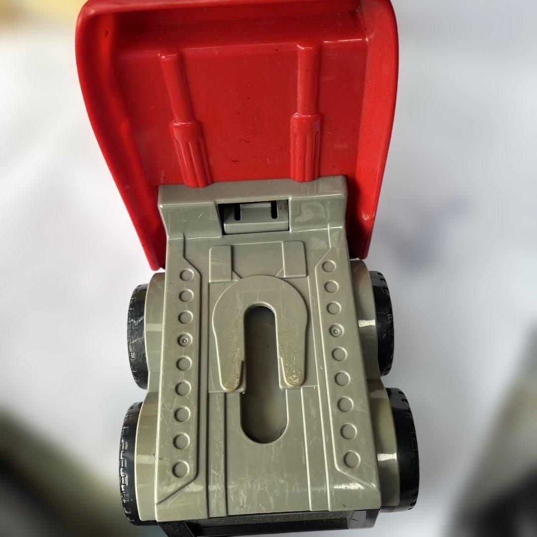 GOODYEAR 赤 トレーラー ミニカー