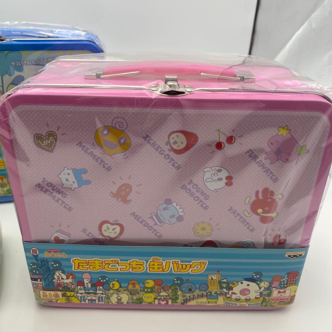 当時物　レア　たまごっち 缶バック　3種