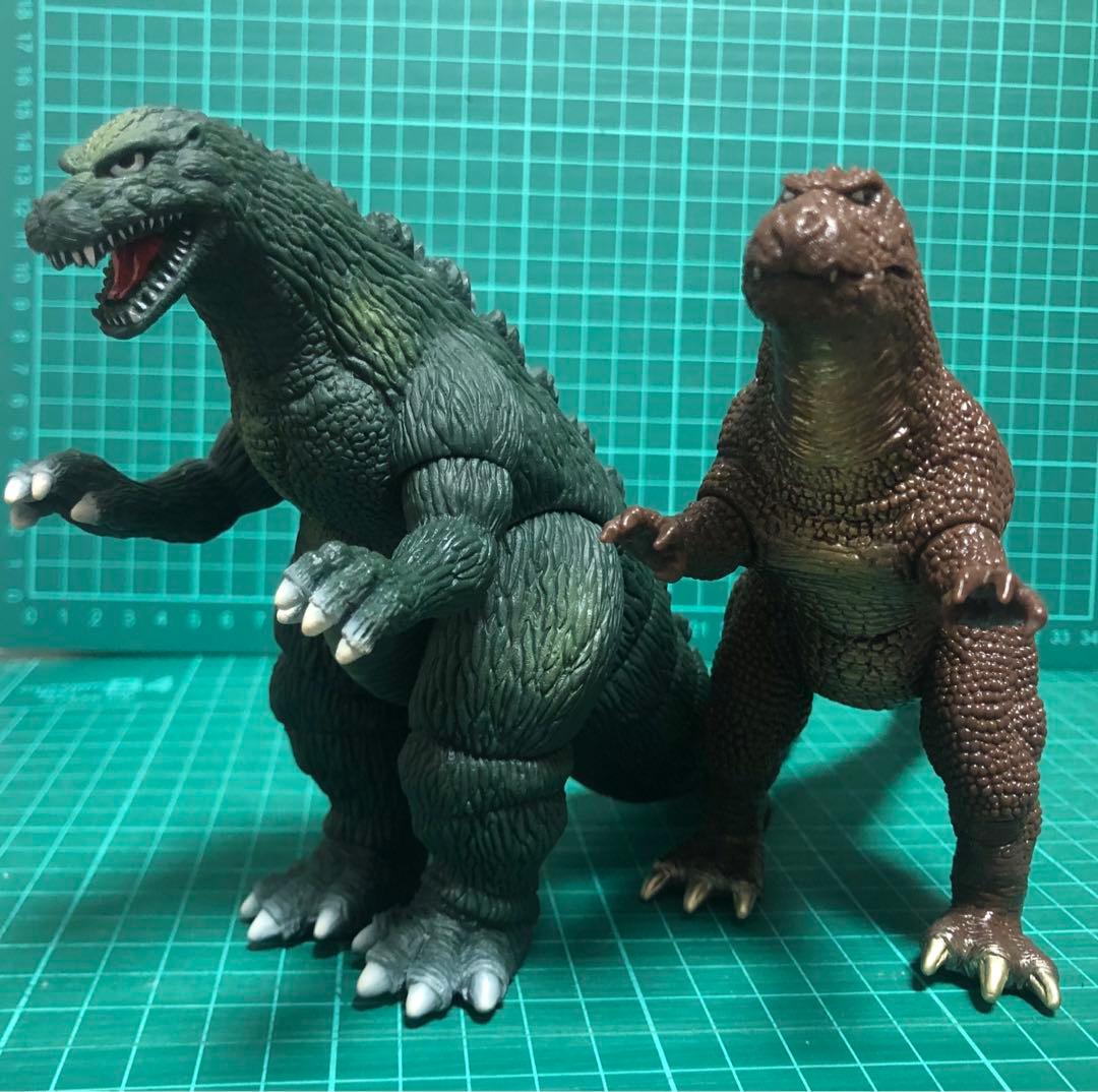 ゴジラザウルス　ゴジラジュニア★ゴジラ50周年メモリアルボックス版　2体セット