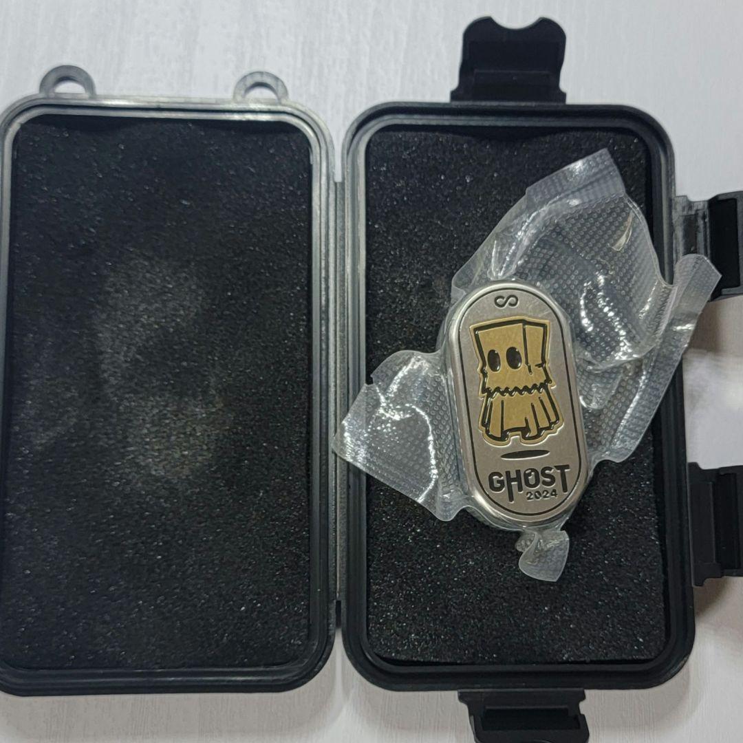 新品 レア色シルバー フィジェットトイ 音叉 ゴースト 2.0 EDC Ghos