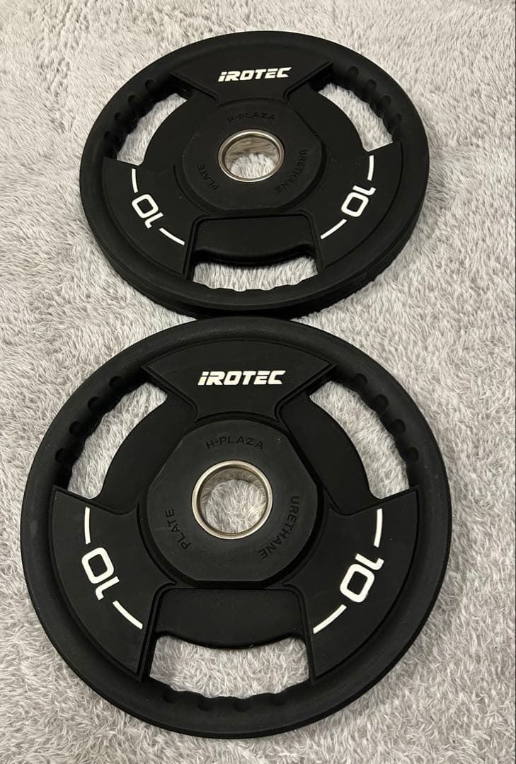 IROTEC (アイロテック) TPUオリンピックプレート 10KG ★2枚売り