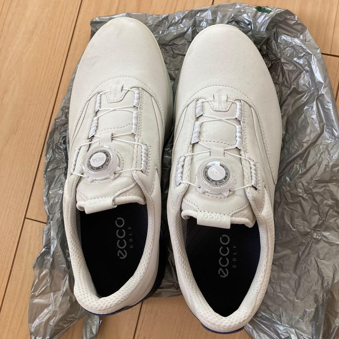 【ゆちぇゆちぇ様限定】ECCO ダイヤル式ホワイトスニーカー