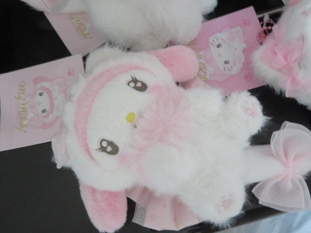 サンリオ　ミルキーこねこ　マイメロディ　キティ　ぬいぐるみ他　4点セット