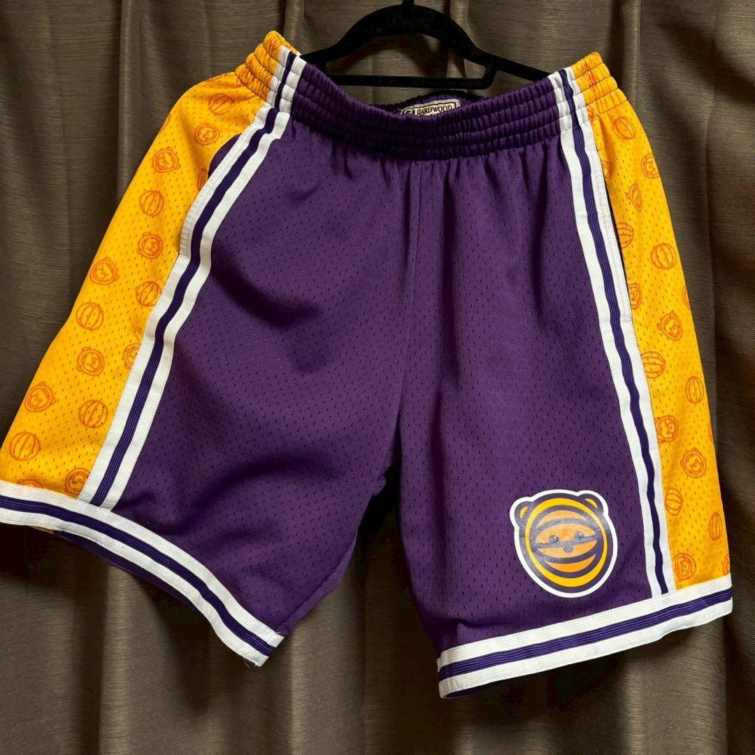 Mitchell & Ness ミッチェルアンドネス　レイカーズ　バスパン