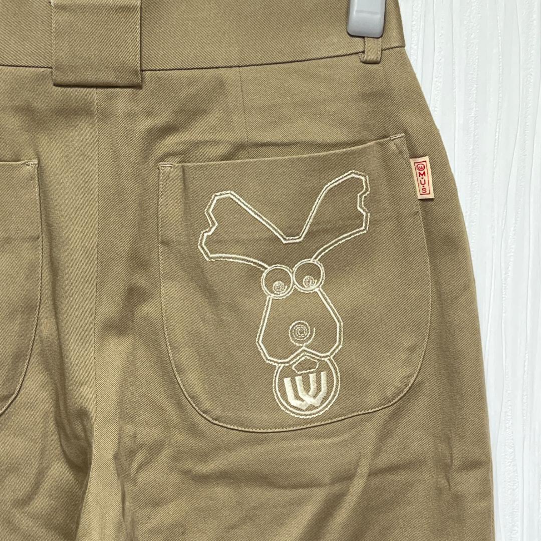 M・U SPORTS（ミエコ ウエサコ）新品　パンツ　ベージュ　ゴルフ