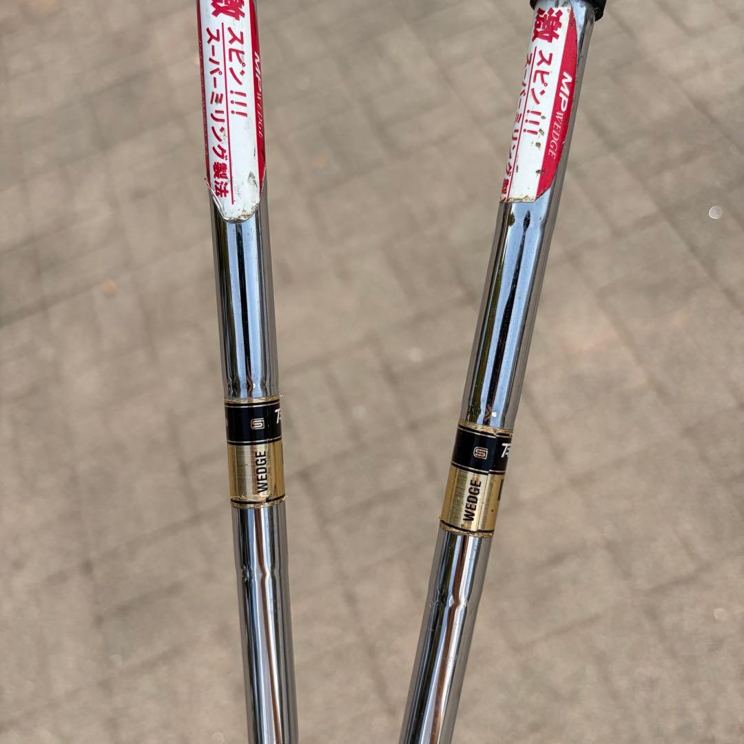 ミズノ MP ウェッジ ノーメッキ 激スピン!!! 2本セット 56° 51°