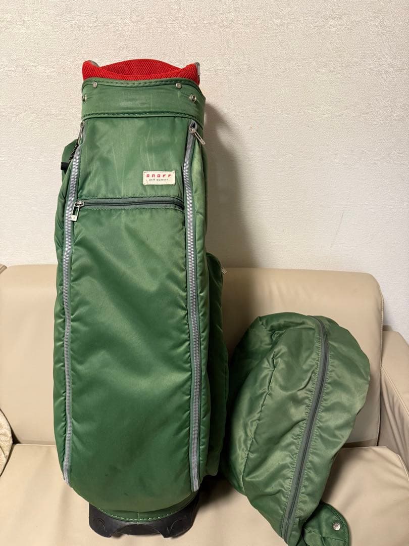 【送料込み】完売希少品　大人気　オノフ　ONOFF ゴルフバッグ　一点物