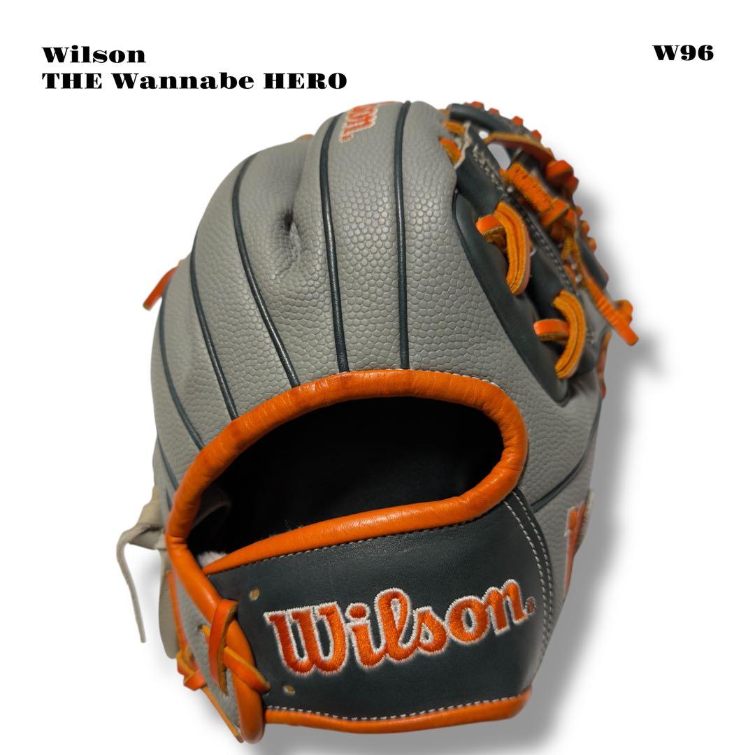 希少品！ Wilson ウィルソン ワナビー 軟式野球 内野手 グローブ グラブ
