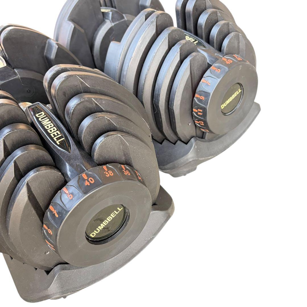 DUMBELL 可変式ダンベル 40kg②