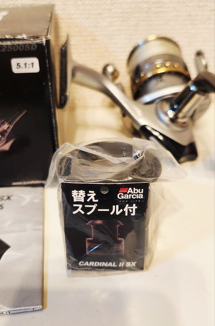 【超備品】Abu Garcia CARDINAL II SX スピニングリール