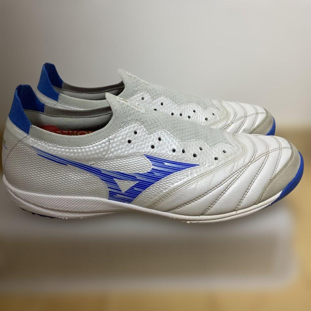 Mizuno Morelia neo4 β tf トレシュー　ブルー　ホワイト
