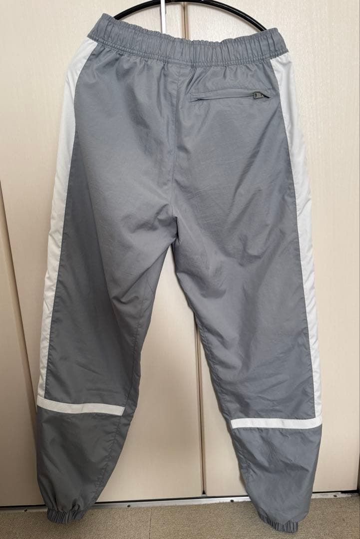 JORDAN PSG ナイロンパンツ グレー/ホワイト メンズ M