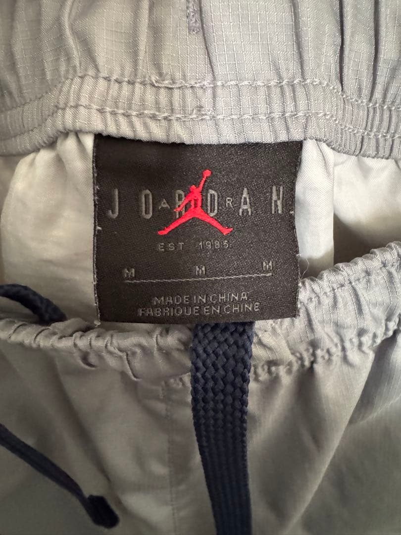 JORDAN PSG ナイロンパンツ グレー/ホワイト メンズ M
