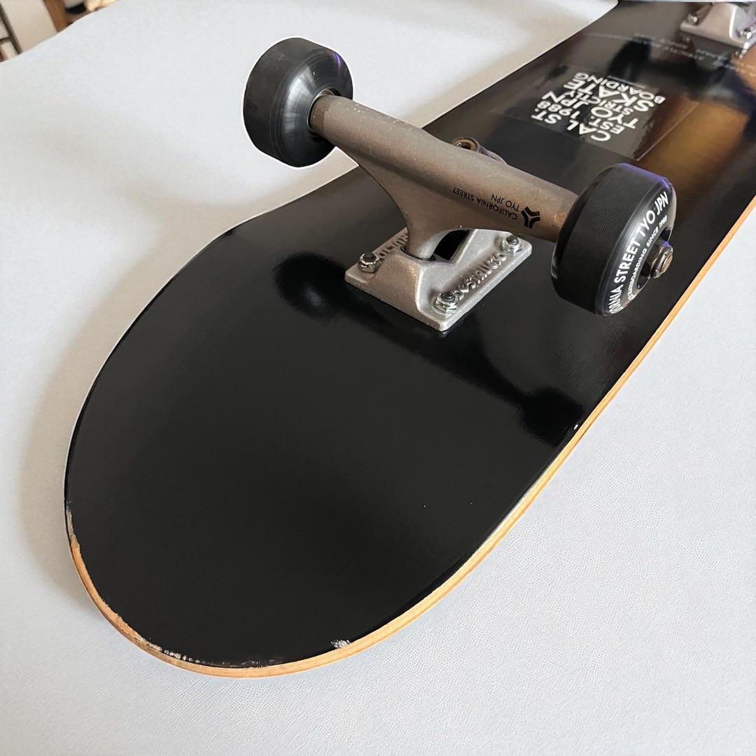 CALIFORNIA STREET スケートボードSIMPLE BLACK