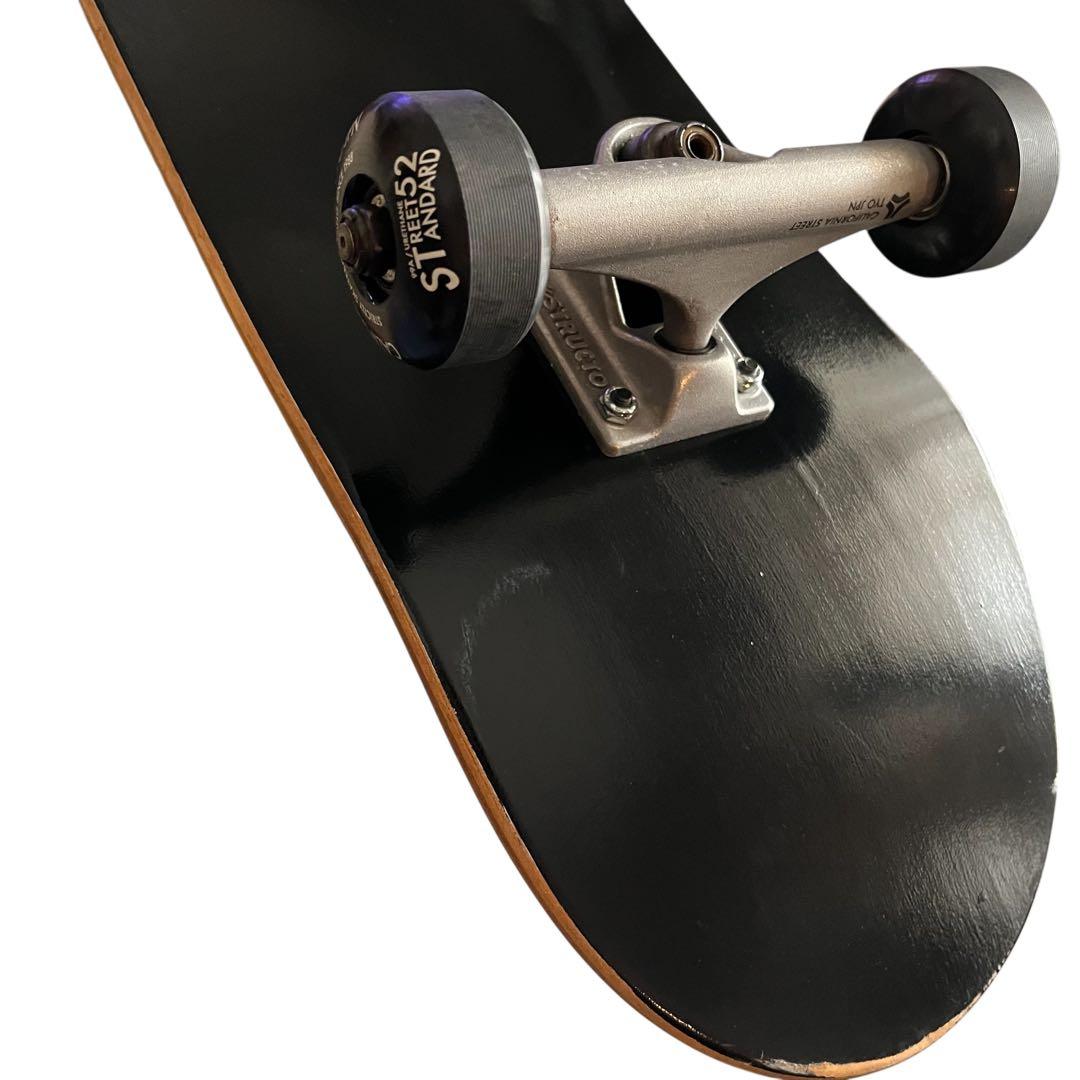 CALIFORNIA STREET スケートボードSIMPLE BLACK