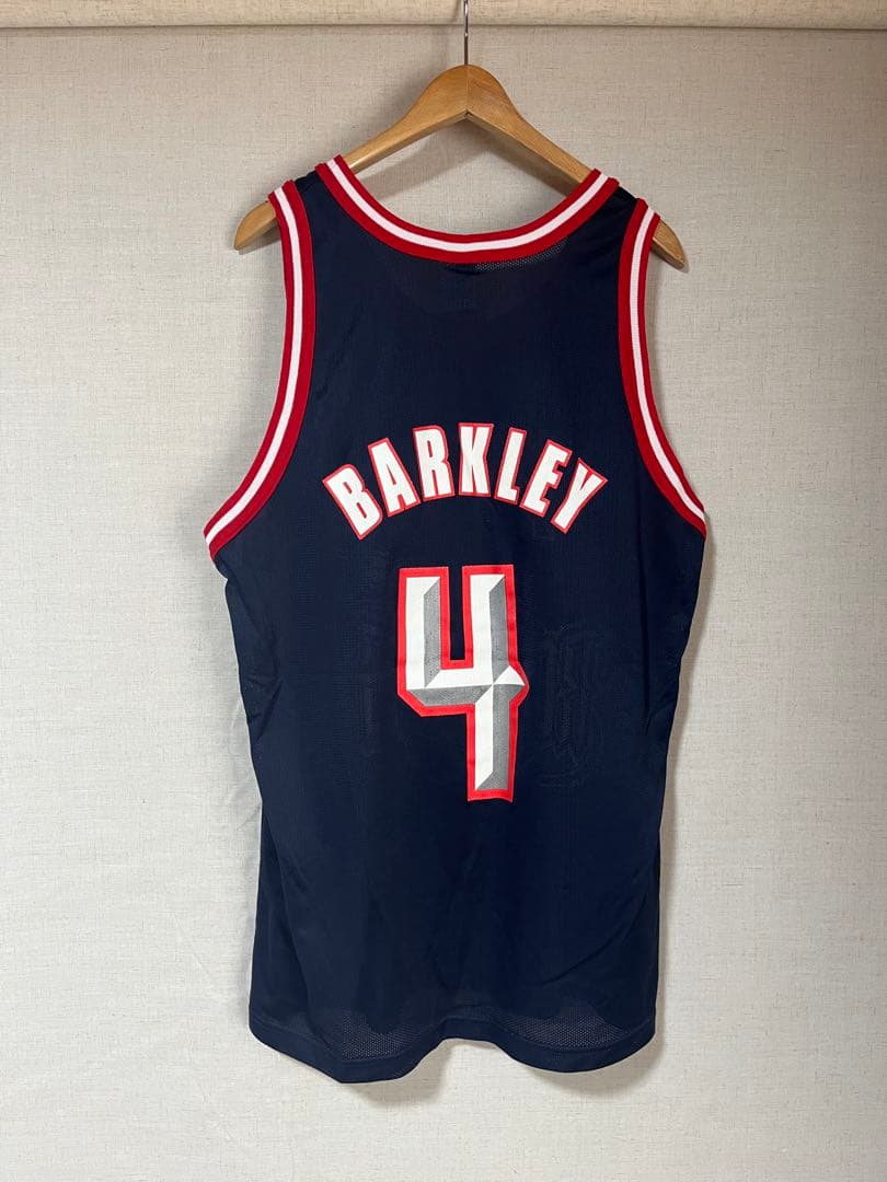 古着 NBA ユニフォーム ロケッツ バークレー champion バスケット