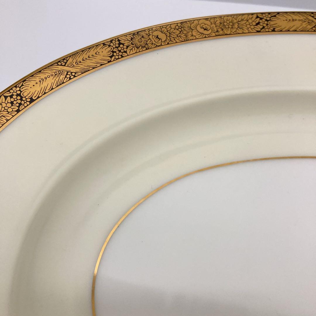 【美品】ノリタケ オーバル皿　大皿 GOLDKIN 廃盤品　5675