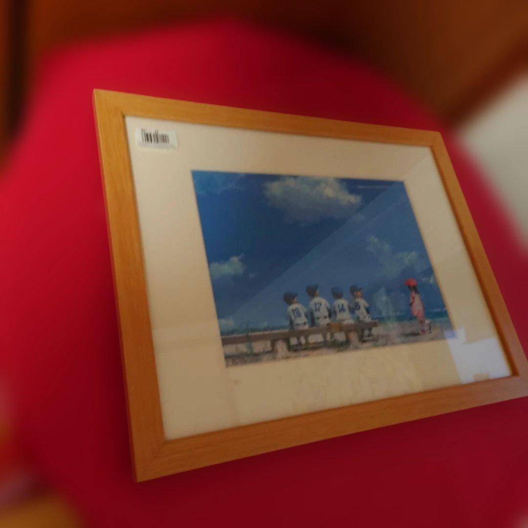 子供たちと海の風景 絵画