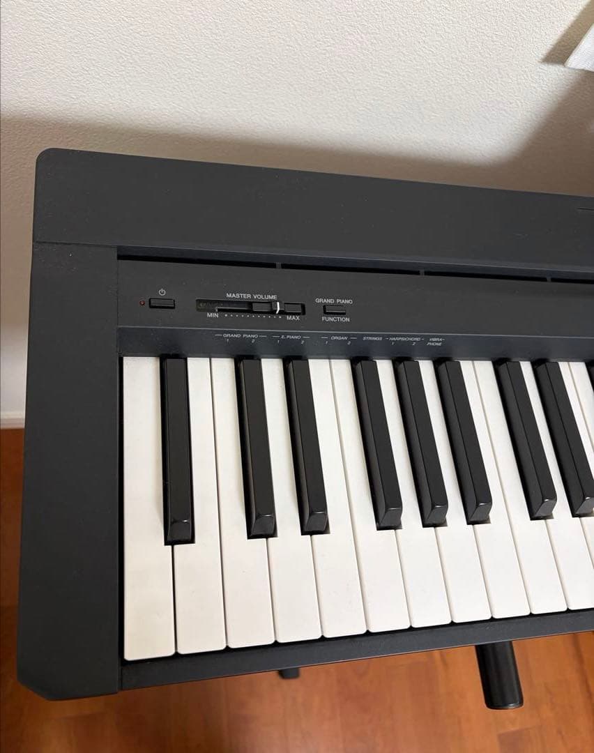 【美品】　送料無料　Yamaha　電子ピアノ　P-45B