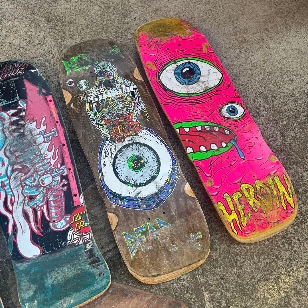 スケートボード デッキ 6枚セット POWELL DOGTOWNオールドスクール