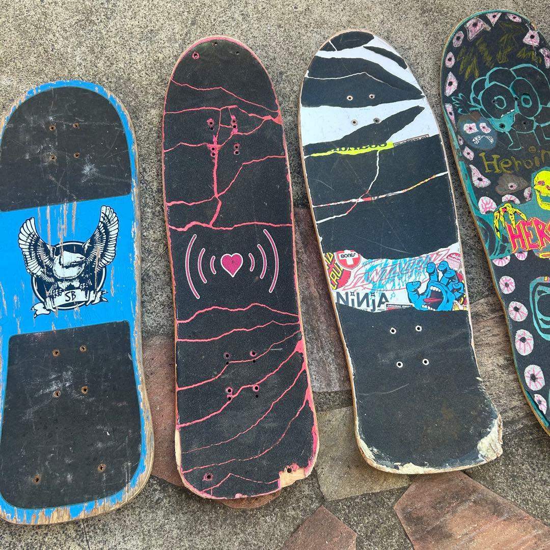 スケートボード デッキ 6枚セット POWELL DOGTOWNオールドスクール