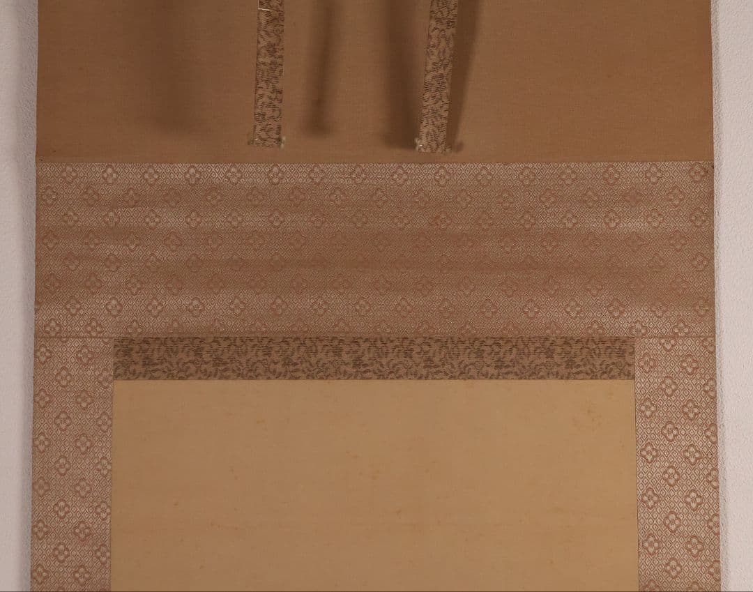 【模写】日本画 魚籃観音像 在銘 松堂 絹本 掛軸 木箱入り 仏画 MB233