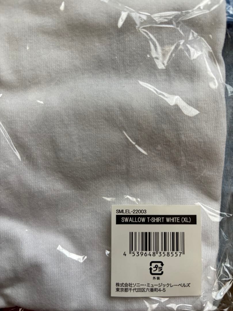 新品 ELLEGARDEN SWALLOW T-SHIRT ホワイト XL
