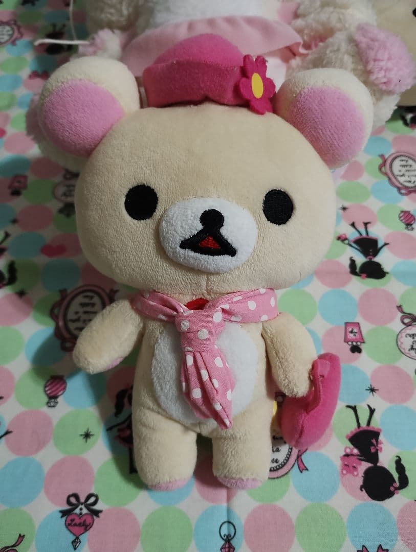 コリラックマ ぬいぐるみ マスコットセット レトロ