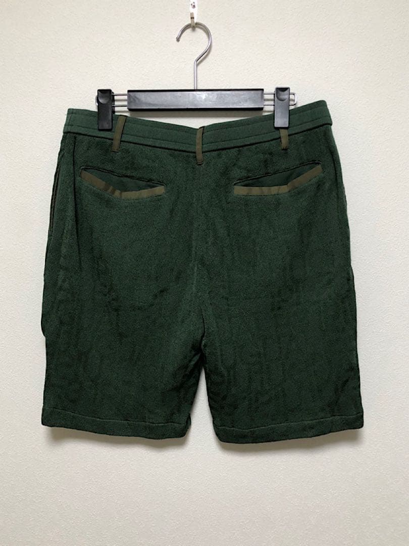 新品1PIU1UGUALE3 GOLF定9.4万24SS半袖ニットセットアップ緑