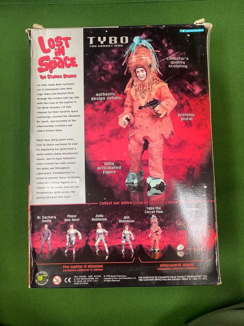 LOST IN SPACE Tybo the Carrot Man フィギュア