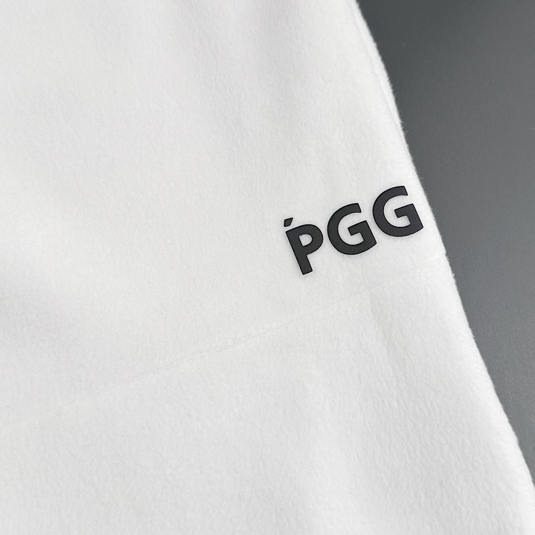 157 PGG 定価35200円 起毛ロングパンツ ホワイト サイズ0 S
