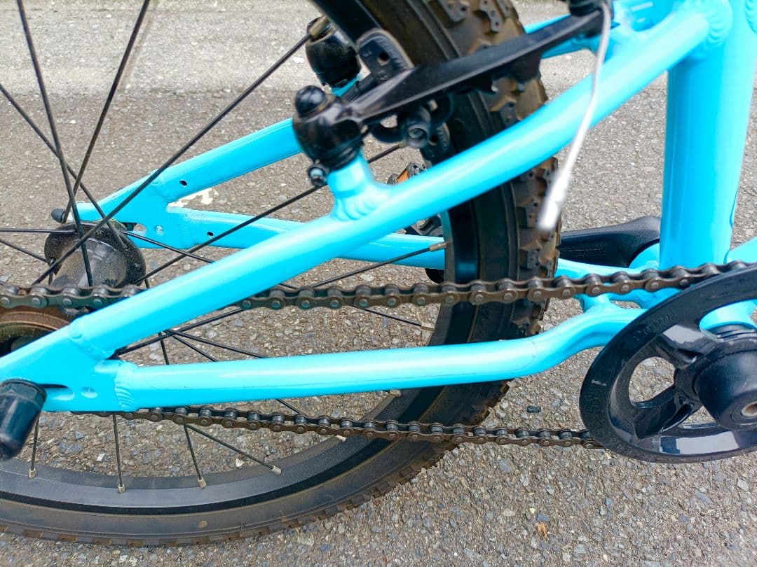 【引取限定】ヨツバサイクル ZERO 20″　ラムネブルー
