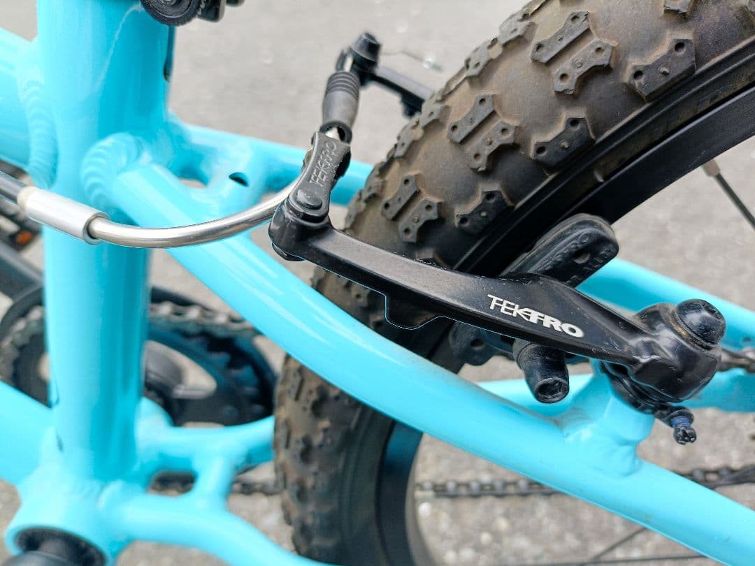 【引取限定】ヨツバサイクル ZERO 20″　ラムネブルー