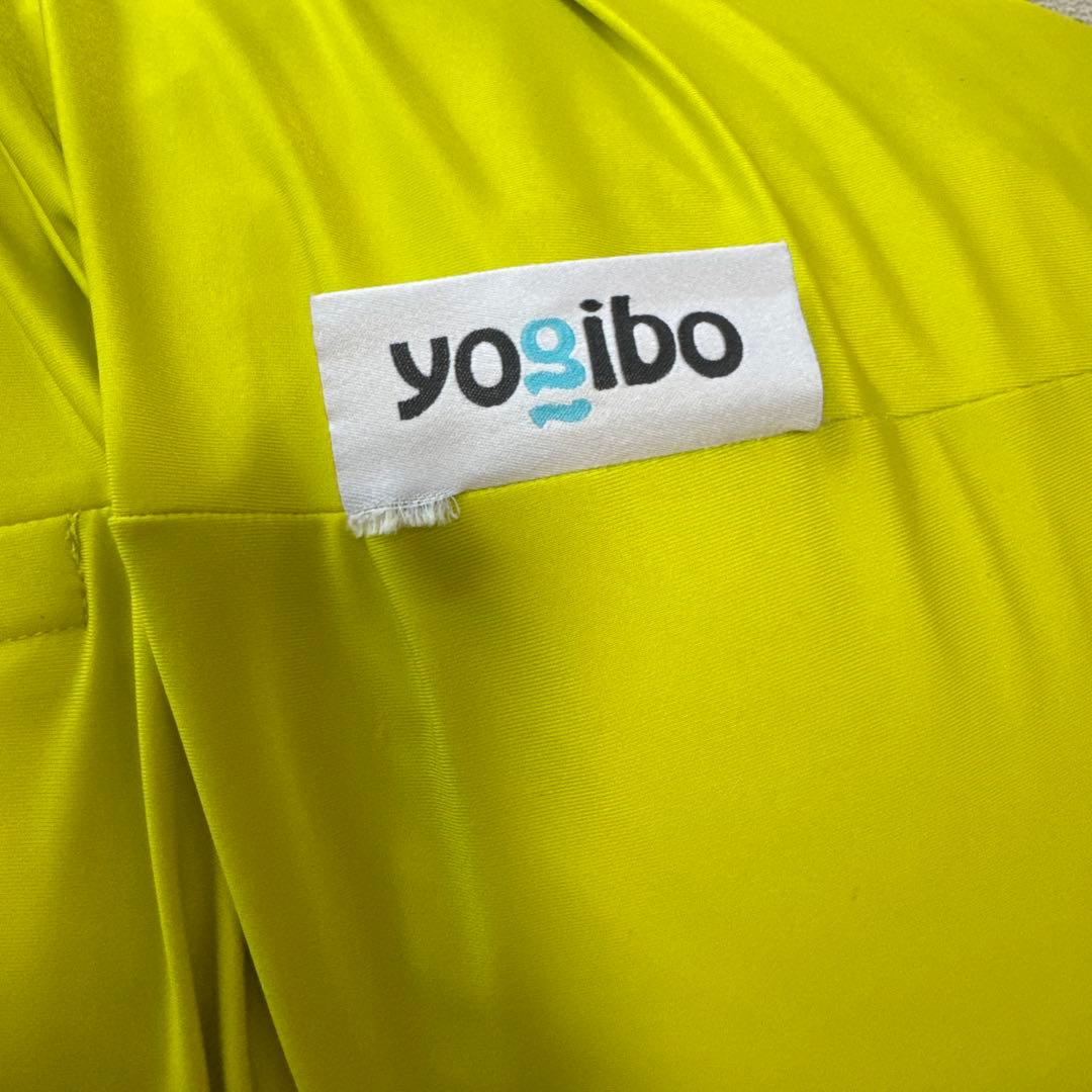 Yogiboライムグリーン ビーズクッション➕補充用ビーズ