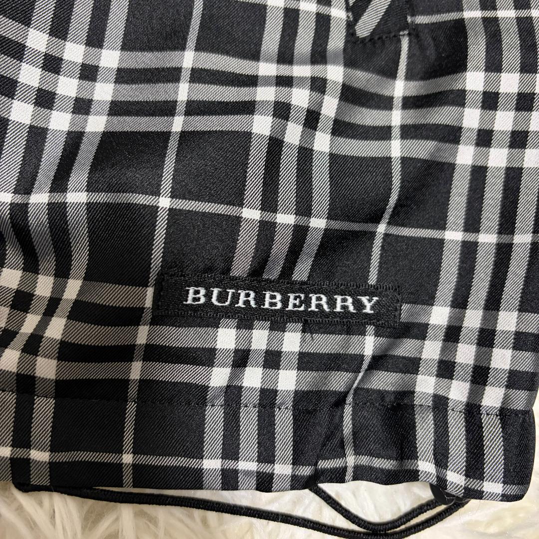 極美品 BURBERRY バーバリーゴルフ ノバチェック ナイロンジャケット