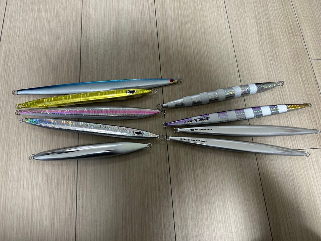 ウロコジグ、アビス、あいや〜ジグ、トンボジグ