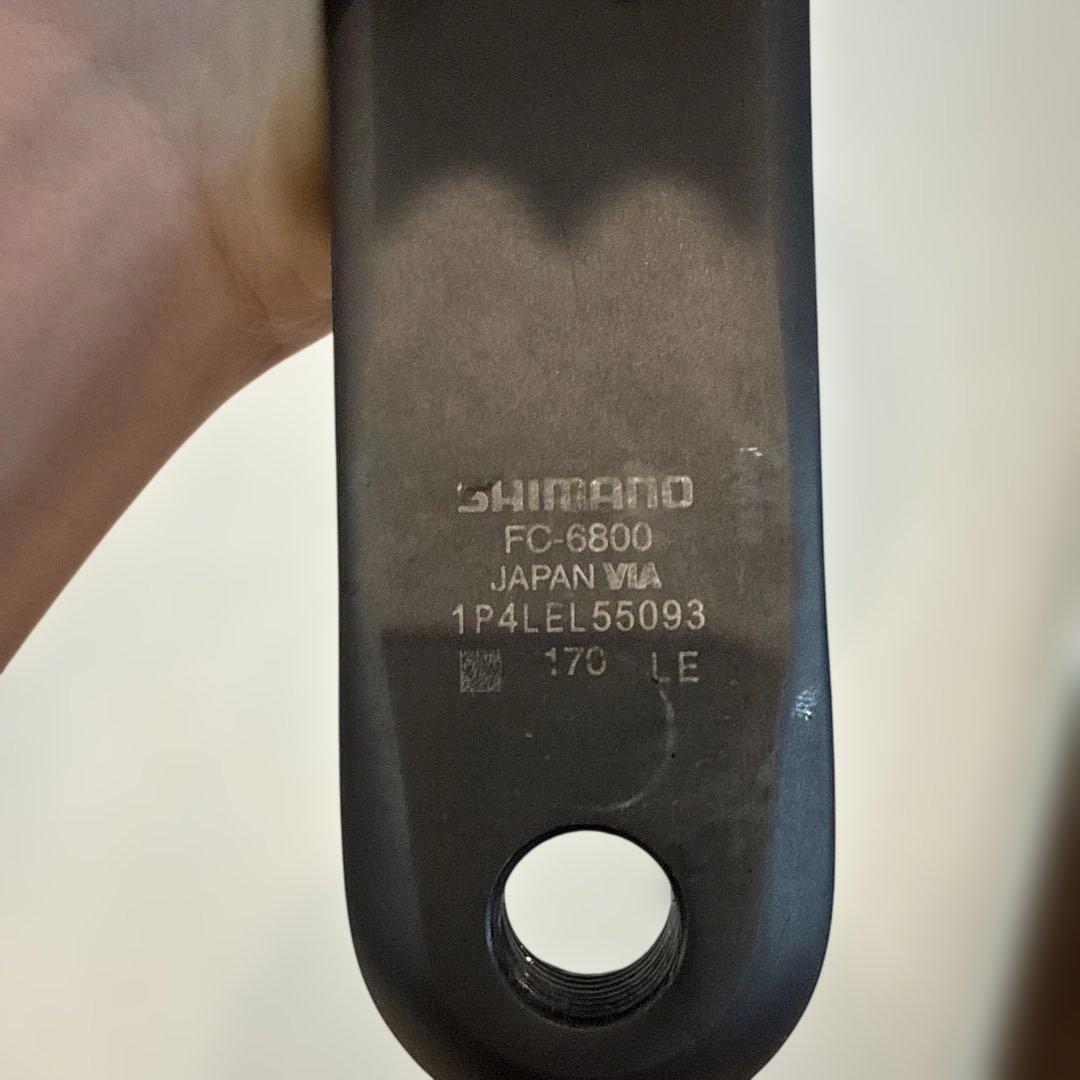 m*n様 ジャンク SHIMANO ULTEGRA FC-6800 170mm