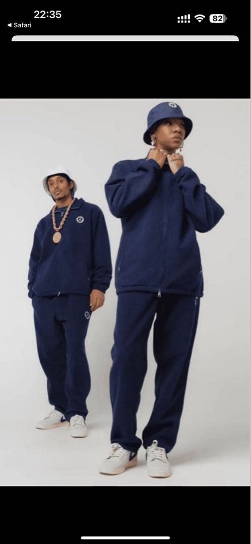 JORDAN × Union セットアップ