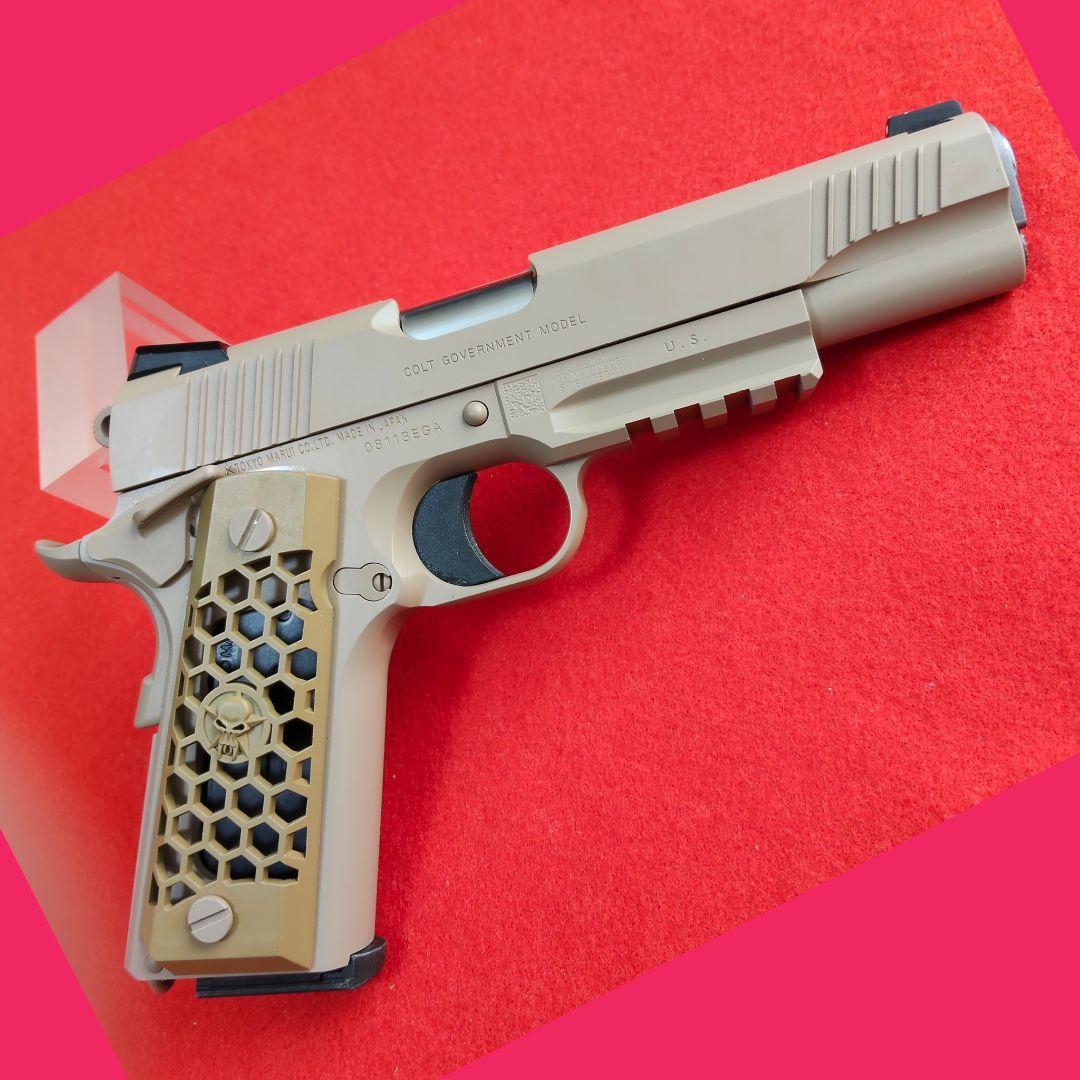 東京マルイ　M45A1 CQBピストル　ガスブローバック　《ハニカムグリップ付》