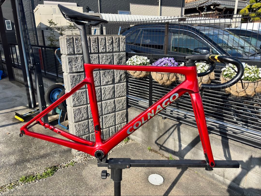 COLNAGO v4 フレームセット＋ハンドル＋サドル