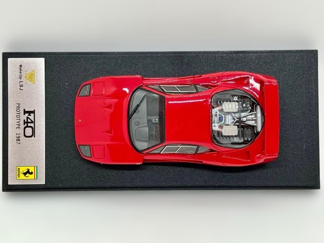 ★フェラーリ F40 プロトタイプ 1987★レッド★メイクアップ★1/43★