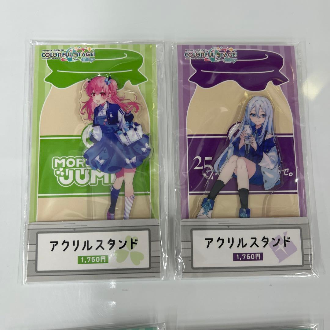 【新品未開封】プロセカ 缶バッジA 24パック＆アクスタ4点