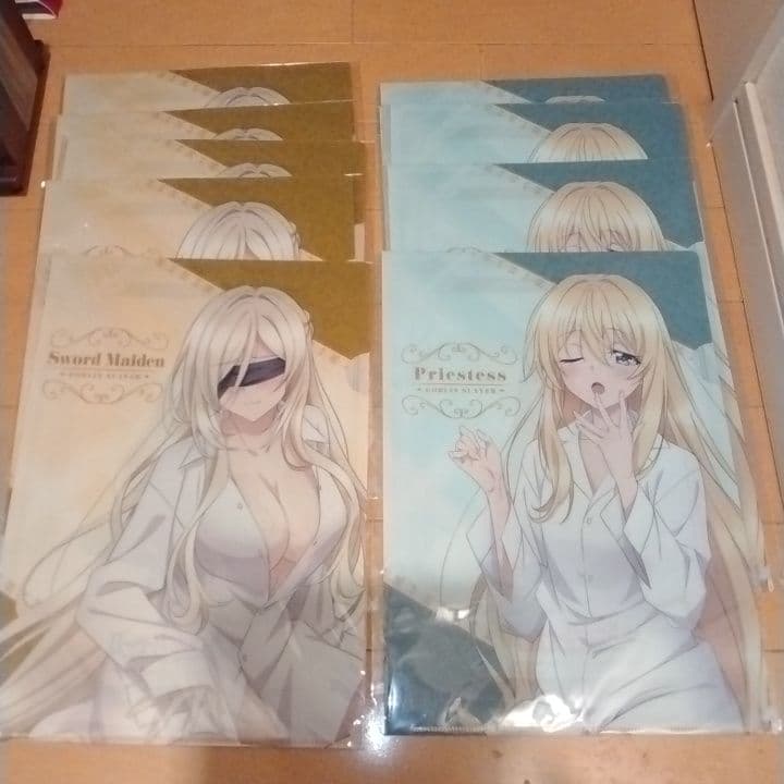 ゴブリンスレイヤーⅡ クリアファイル 女神官＆剣の乙女 セット
