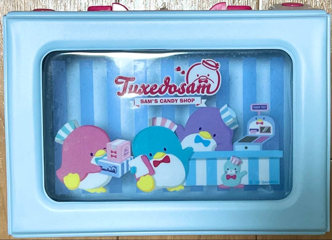 サンリオ タキシードサム セット まとめ ぬいぐるみ 棚 トランク フィギュア