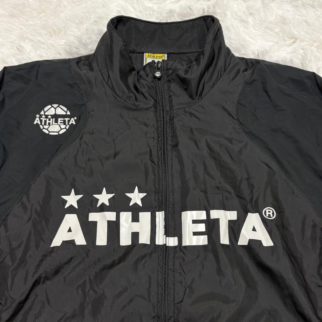 ATHLETA アスレタ トレーニングウェア O 上下セットアップ ブラック