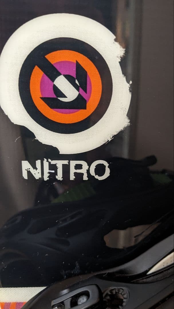 Nitro SVBZEROスノーボード FLUX ビンディング付き メンズ155