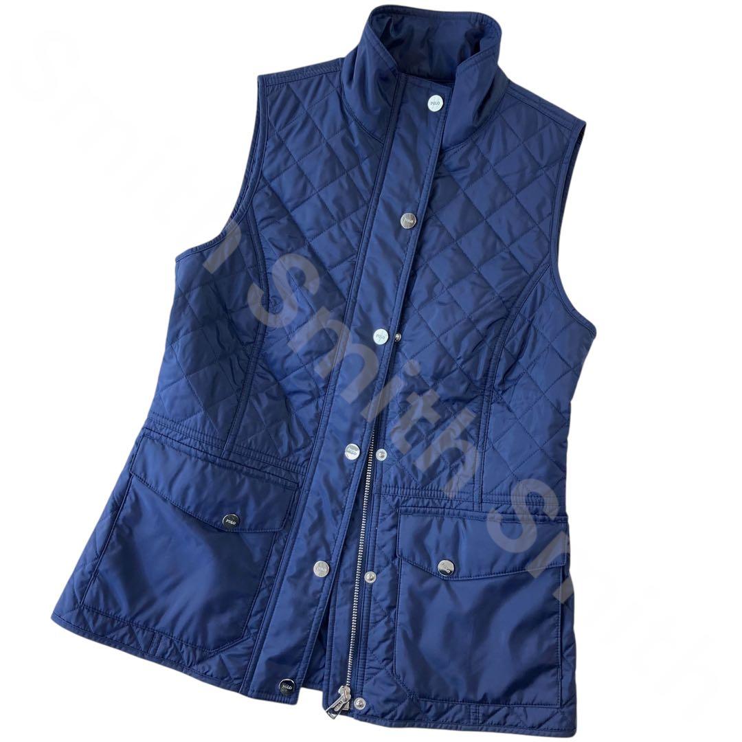 新品■POLO GOLF ポロゴルフ キルティング中綿ベスト 撥水ジャケット