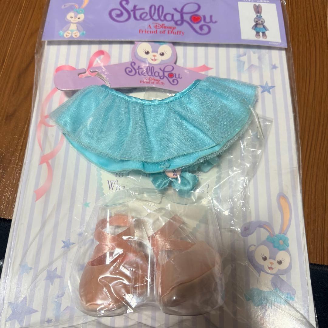 ステラルー ぬいぐるみ 2体＋パスケース＋コスチューム セット ディズニーシー