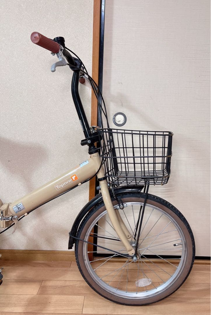 トップワン 20インチ折りたたみ自転車-引取限定：埼玉県春日部市