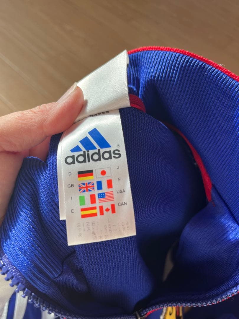 フ*ム様 90'adidas 日本代表 ジャージ 青